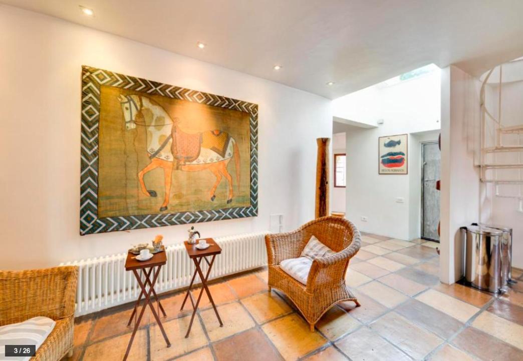Luxury Art Apartment In Trastevere With Terrace Róma Kültér fotó