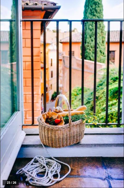 Luxury Art Apartment In Trastevere With Terrace Róma Kültér fotó