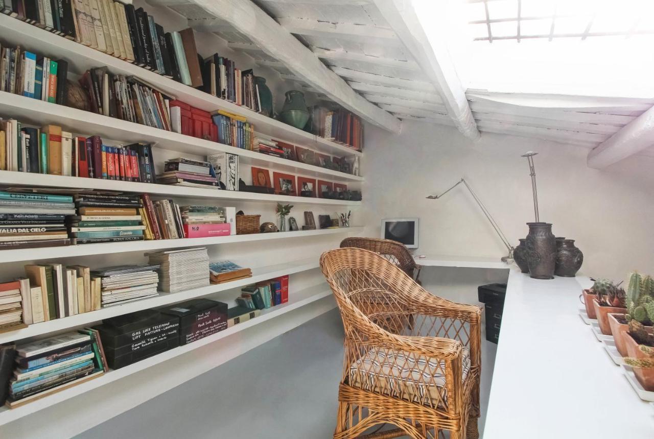 Luxury Art Apartment In Trastevere With Terrace Róma Kültér fotó
