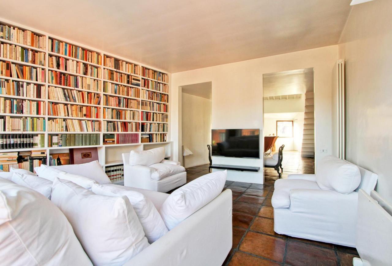 Luxury Art Apartment In Trastevere With Terrace Róma Kültér fotó
