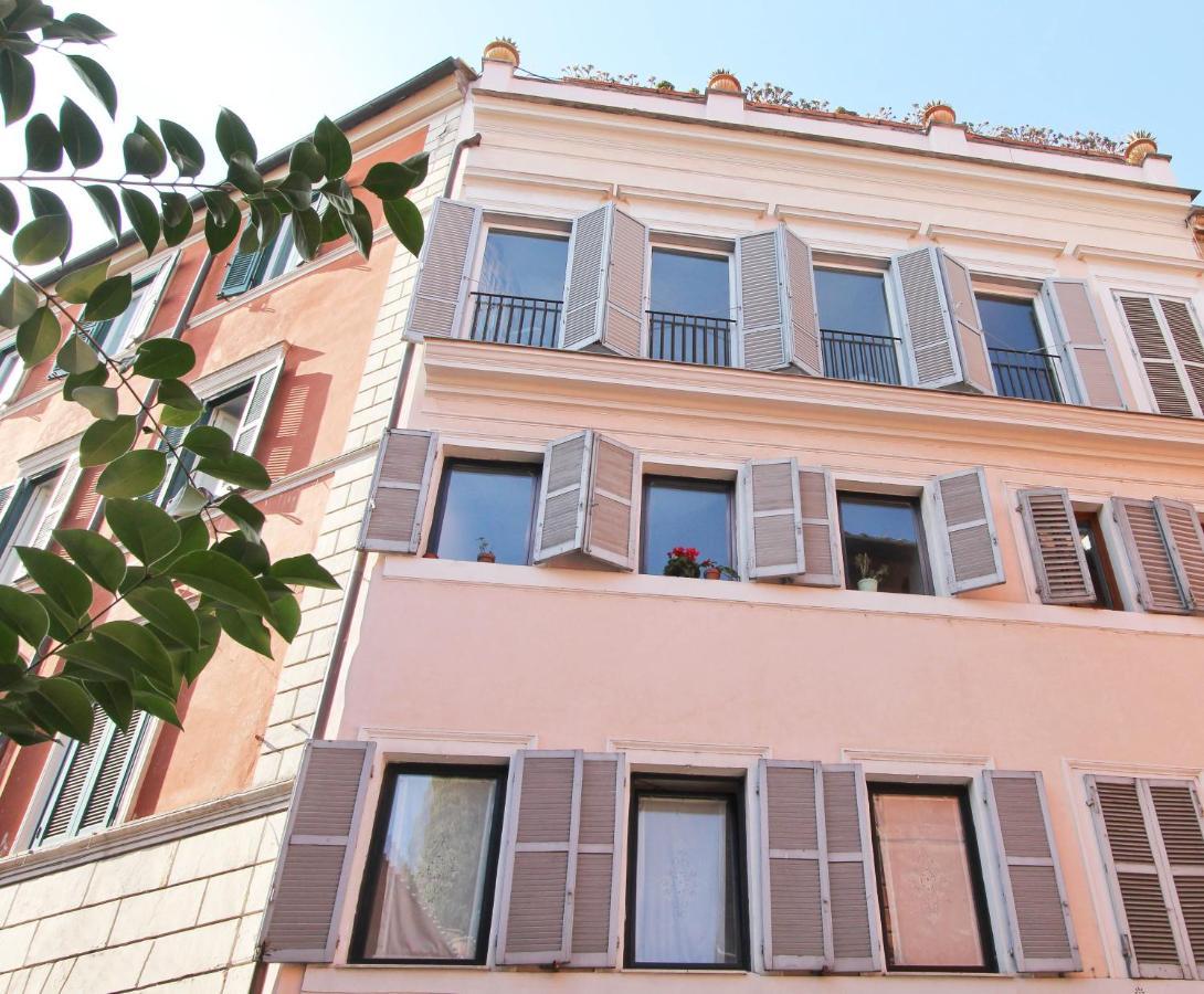 Luxury Art Apartment In Trastevere With Terrace Róma Kültér fotó